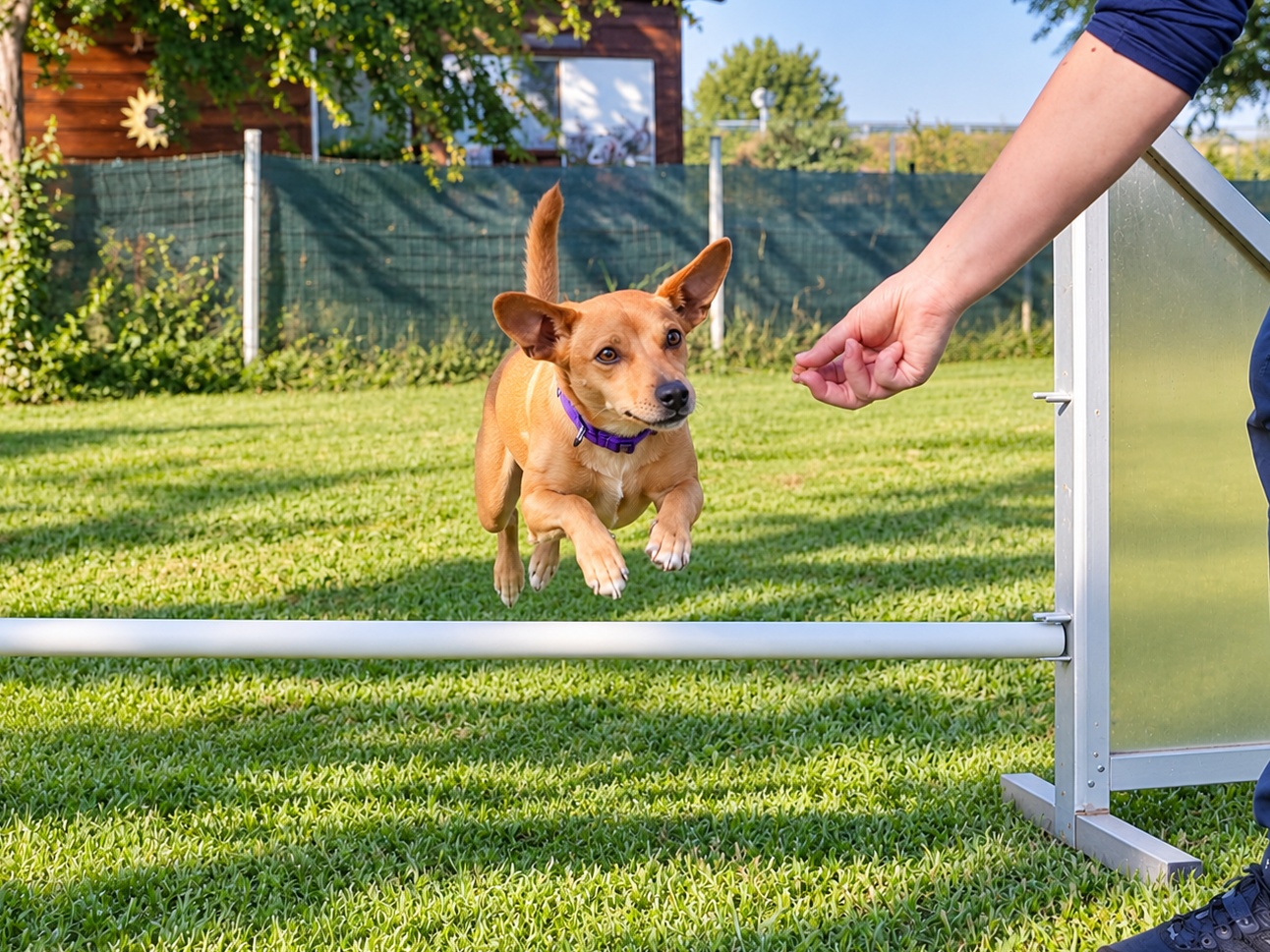 Cane per i percorsi di educazione cinofila